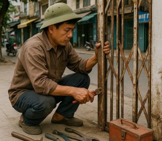 Mẹo tự bảo dưỡng cửa sắt tại nhà trước khi gọi dịch vụ sửa chữa