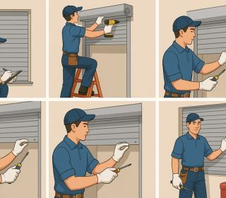 Quy trình 5 bước sửa cửa cuốn an toàn, chuyên nghiệp tại TPHCM