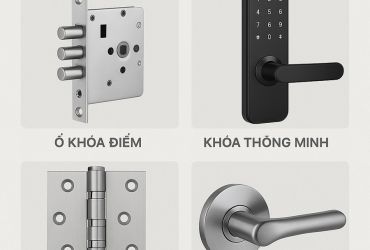 Bí quyết chọn phụ kiện thay thế cho cửa sắt bền đẹp