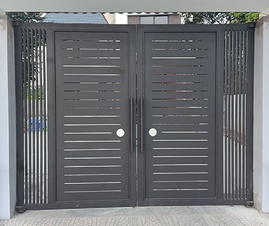 cửa cổng sắt