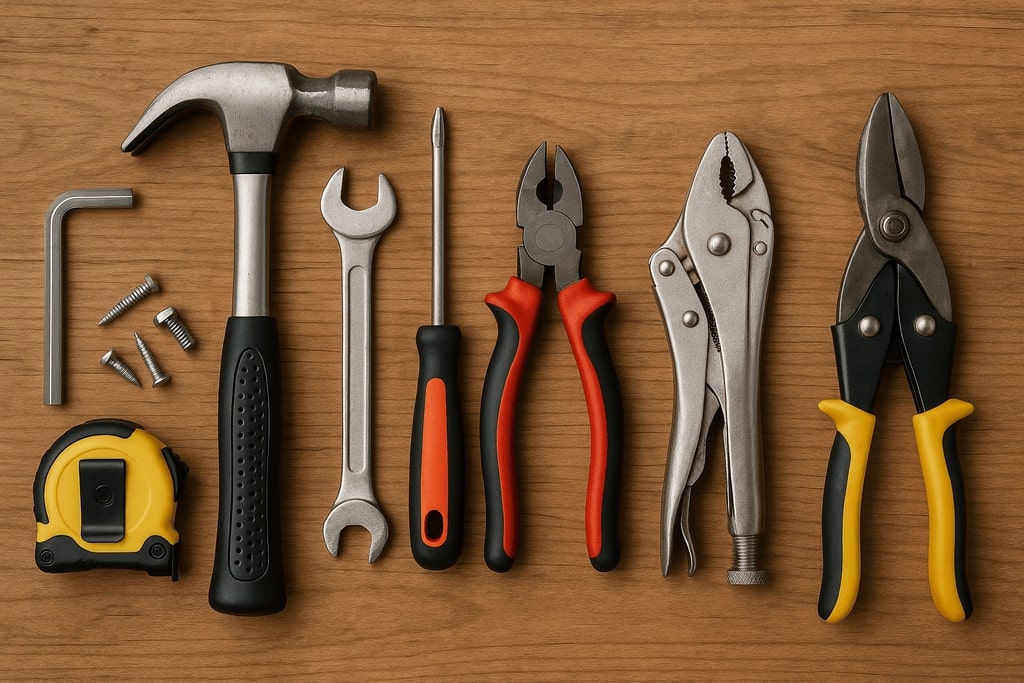 Những dụng cụ cần thiết để sửa chữa cửa sắt cơ bản tại nhà