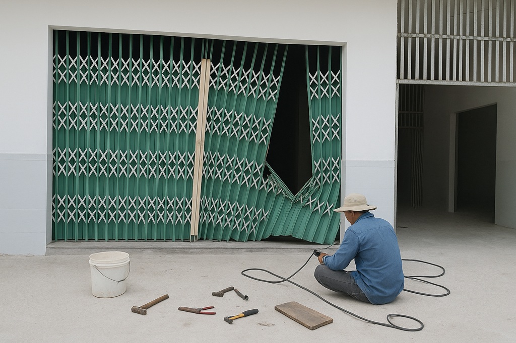 gọi thợ sửa cửa sắt